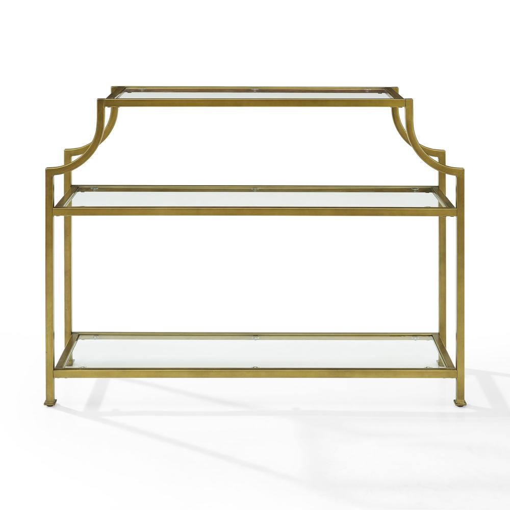Aimee Console Table Soft Gold. Picture 12