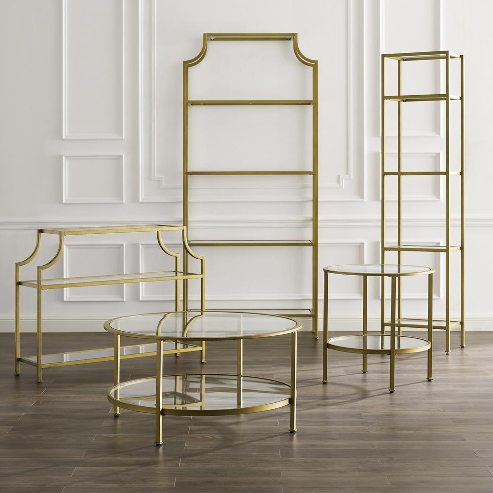 Aimee Console Table Soft Gold. Picture 15