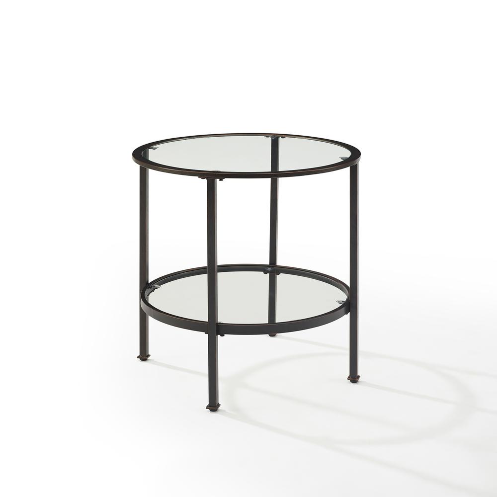 Aimee End Table Oil Rubbed Bronze. Picture 5
