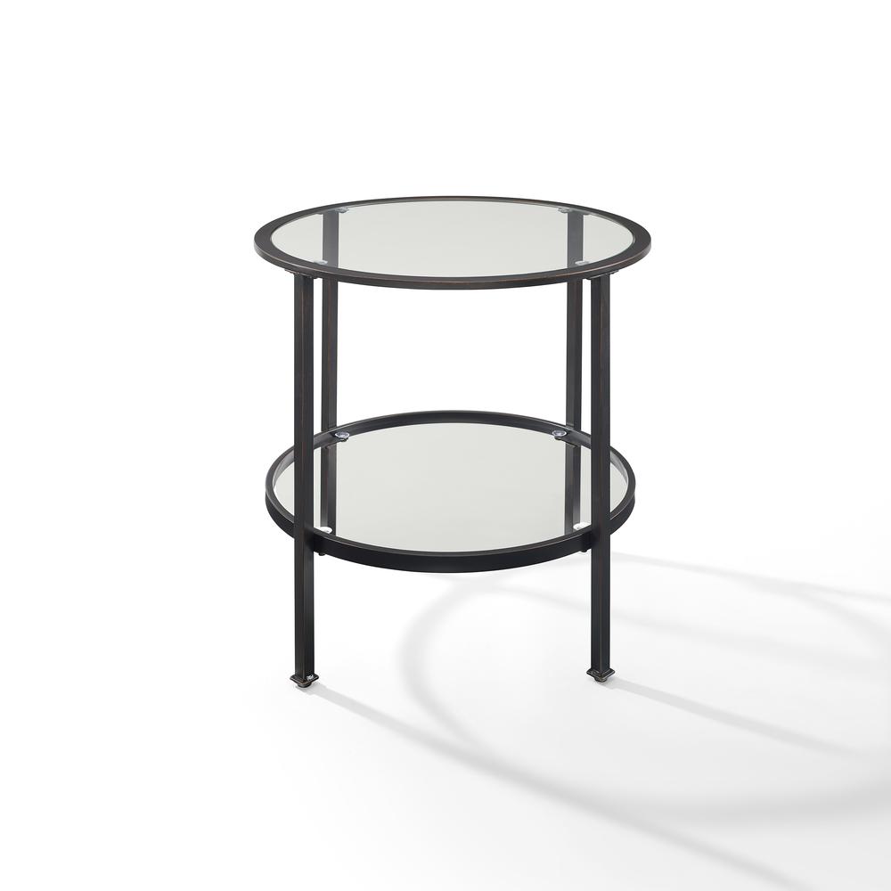 Aimee End Table Oil Rubbed Bronze. Picture 6