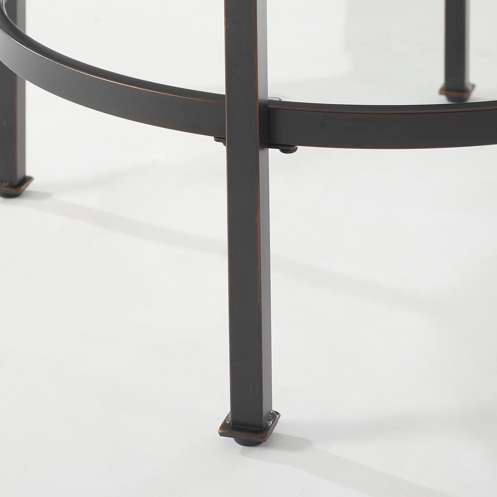 Aimee End Table Oil Rubbed Bronze. Picture 8