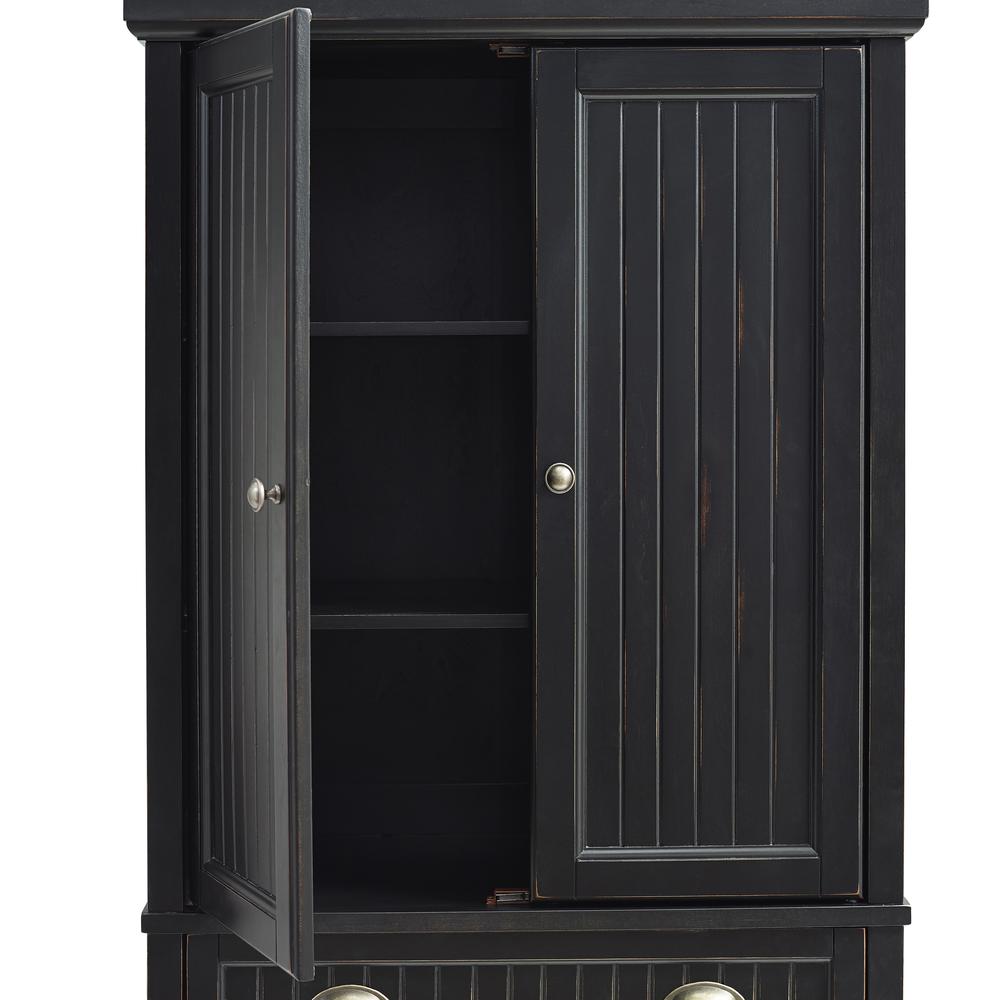 Seaside Pantry Distressed Black. Picture 9
