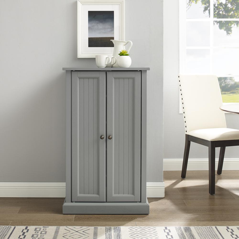 Seaside Accent Cabinet Distressed Gray. Picture 2