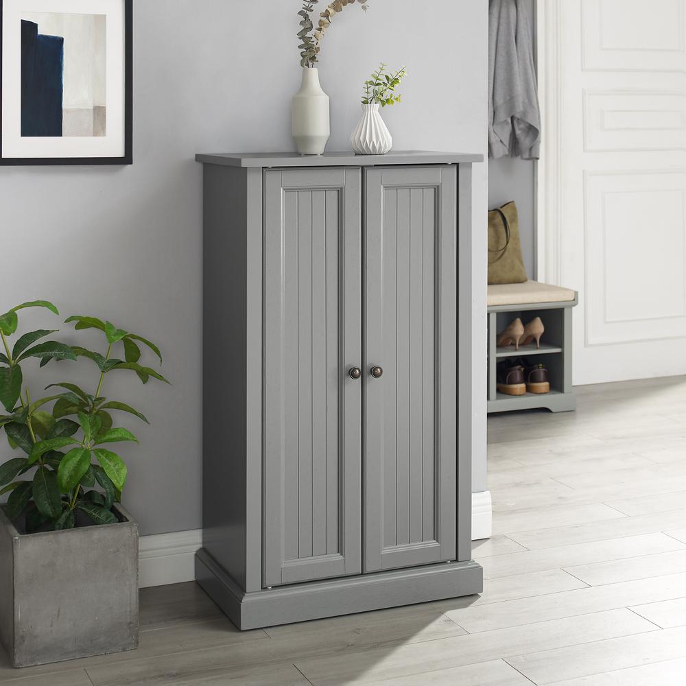 Seaside Accent Cabinet Distressed Gray. Picture 4