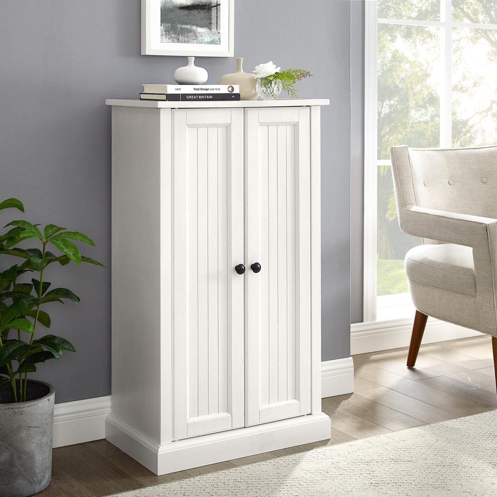 Seaside Accent Cabinet White. Picture 3