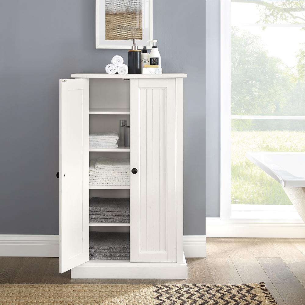 Seaside Accent Cabinet White. Picture 6