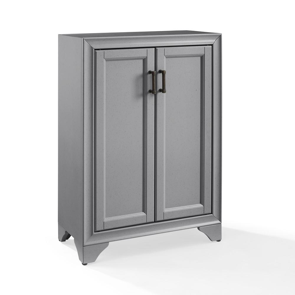 Tara Accent Cabinet Distressed Gray. Picture 1