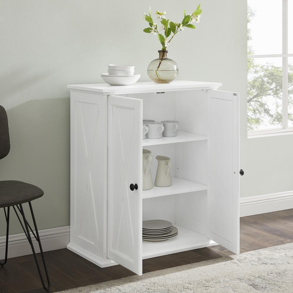 Clifton Stackable Pantry Distressed White. Picture 2