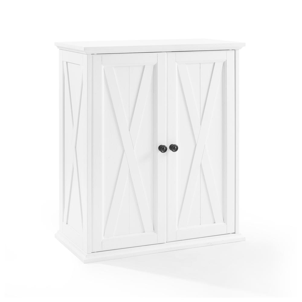 Clifton Stackable Pantry Distressed White. Picture 9