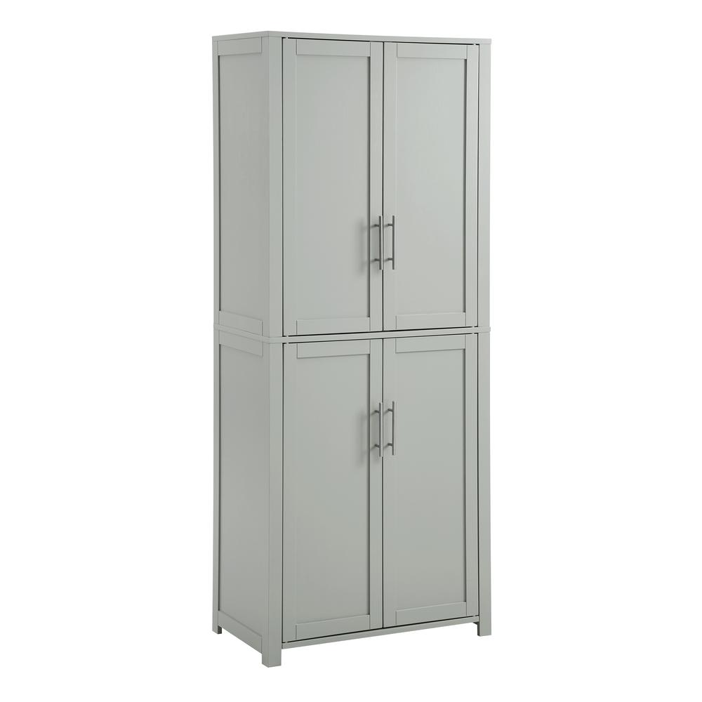 Savannah Tall Pantry Gray. Picture 7
