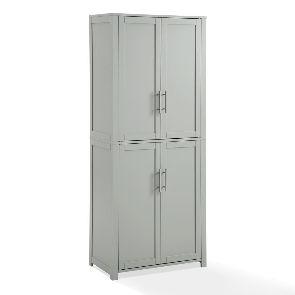 Savannah Tall Pantry Gray. Picture 9