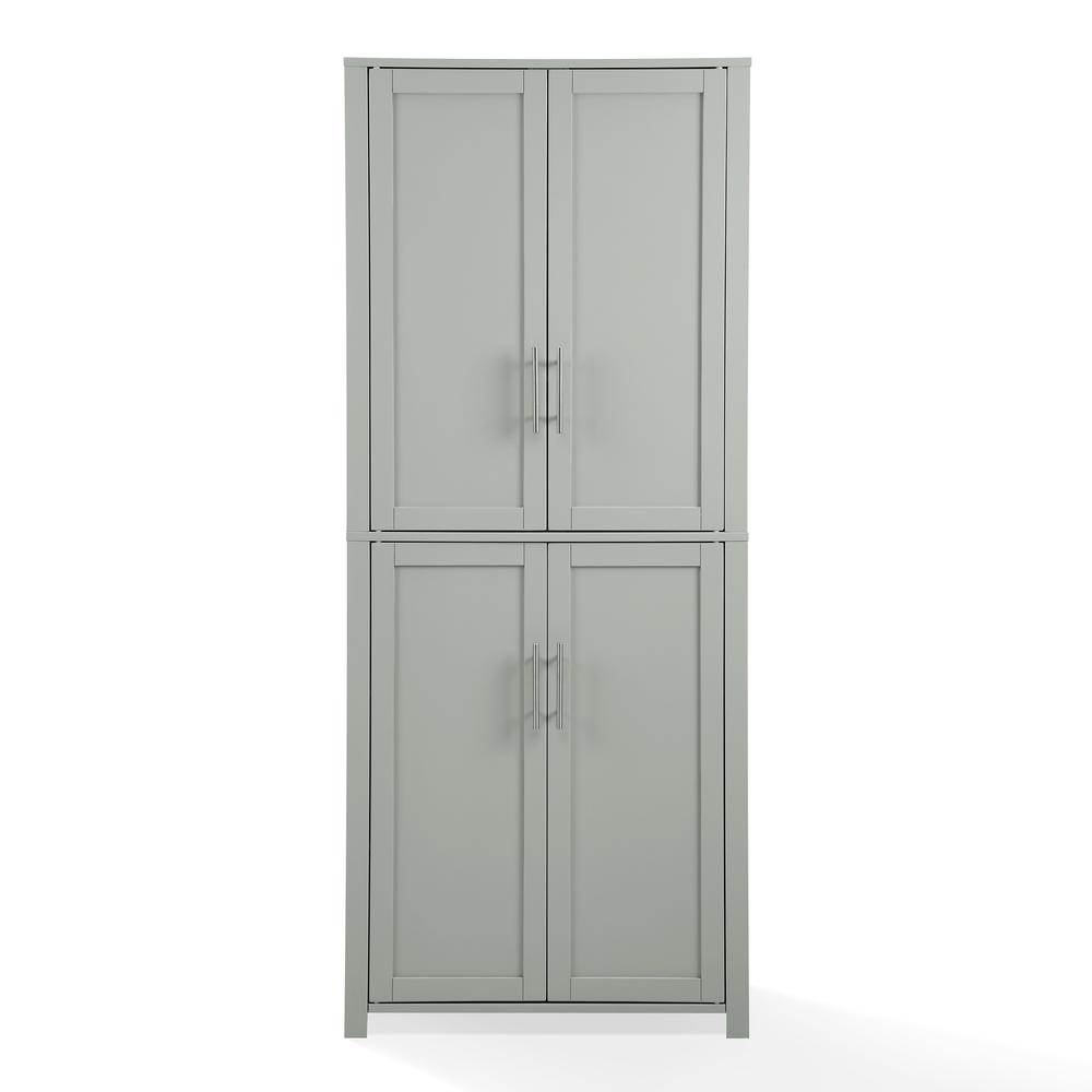 Savannah Tall Pantry Gray. Picture 10
