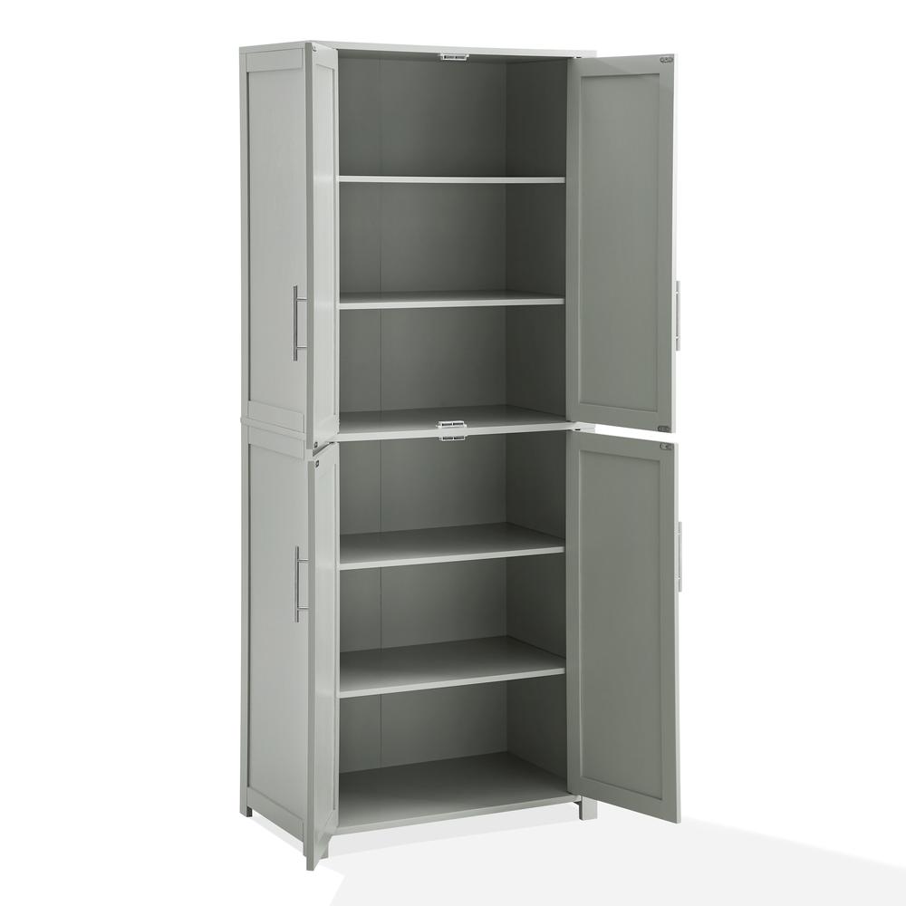 Savannah Tall Pantry Gray. Picture 11