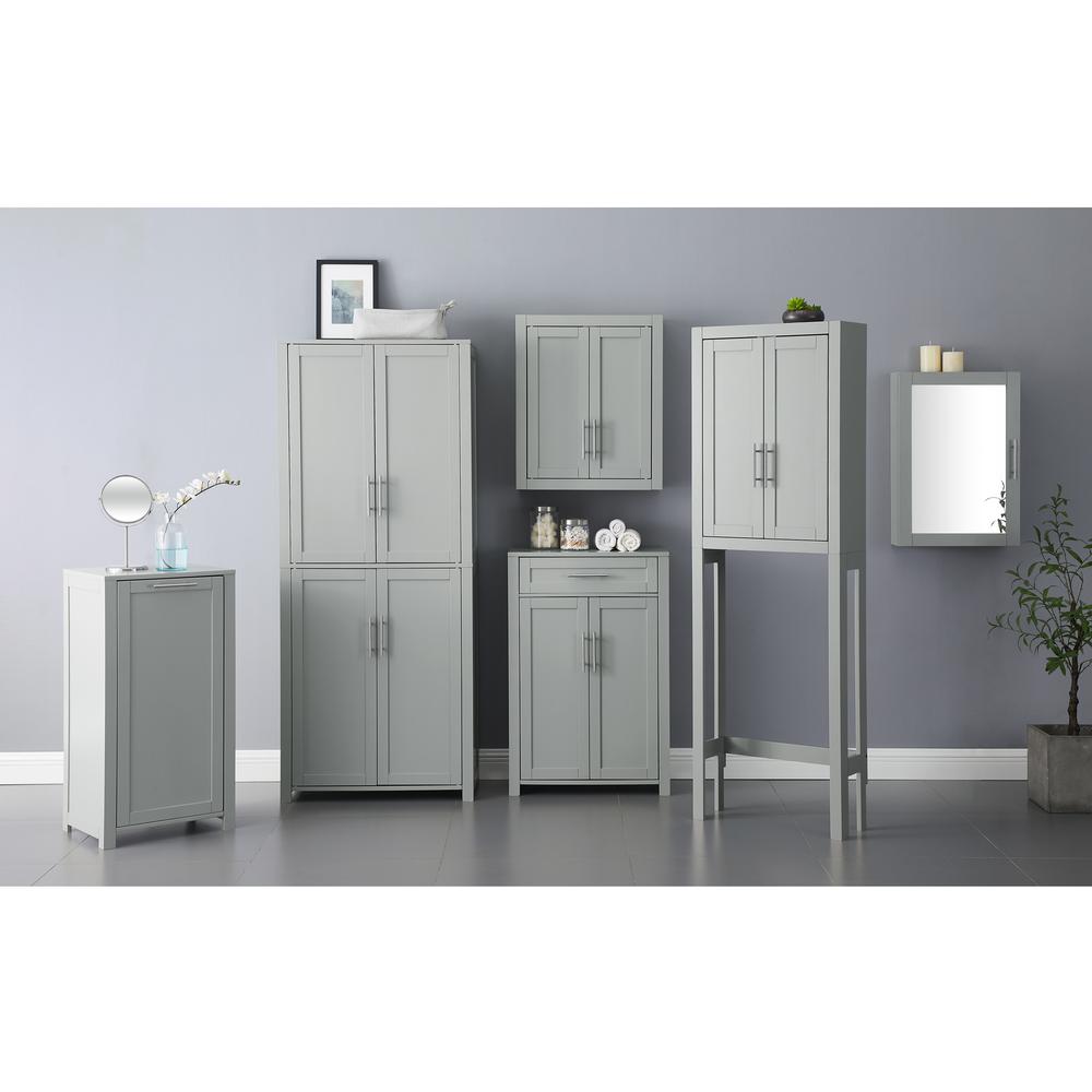 Savannah Tall Pantry Gray. Picture 15