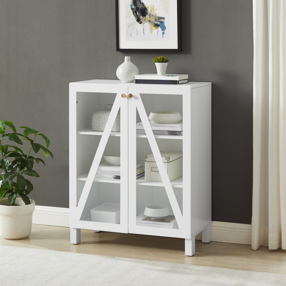 Cassai Stackable Storage Pantry White. Picture 3