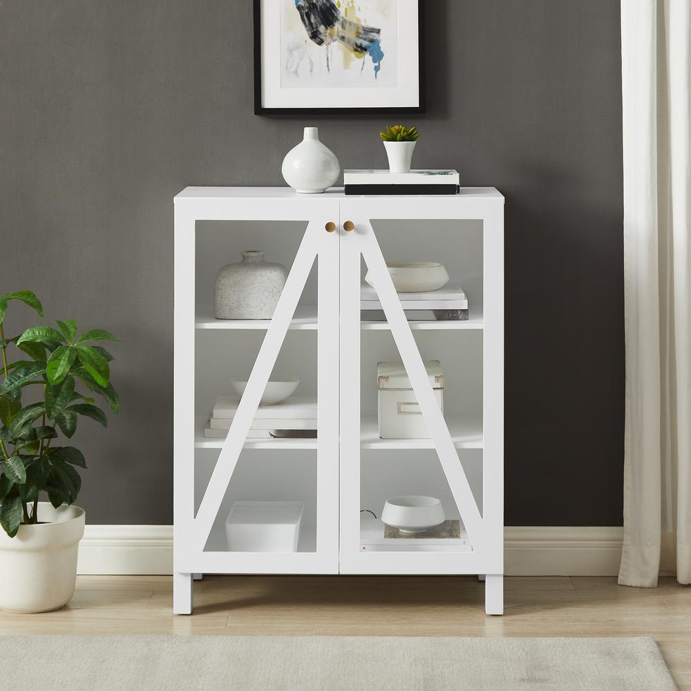 Cassai Stackable Storage Pantry White. Picture 4