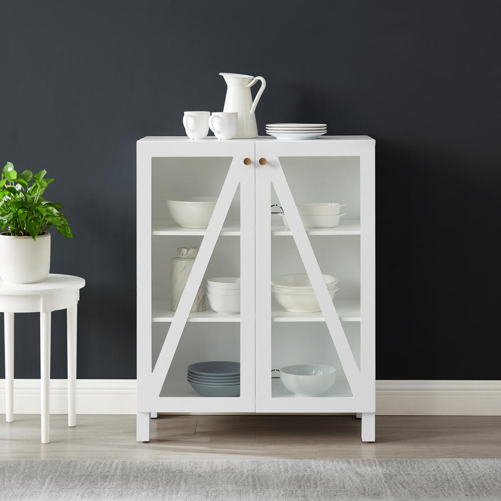Cassai Stackable Storage Pantry White. Picture 7