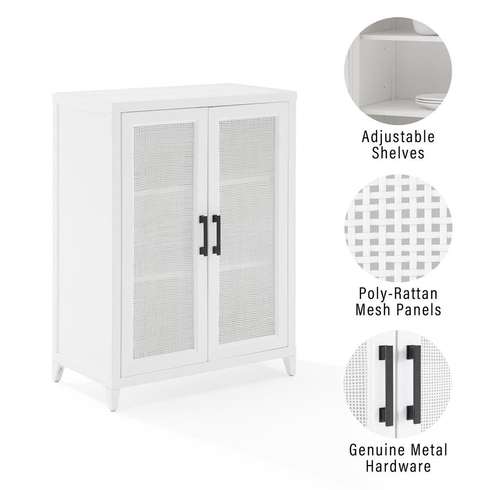Milo Stackable Storage Pantry White. Picture 12