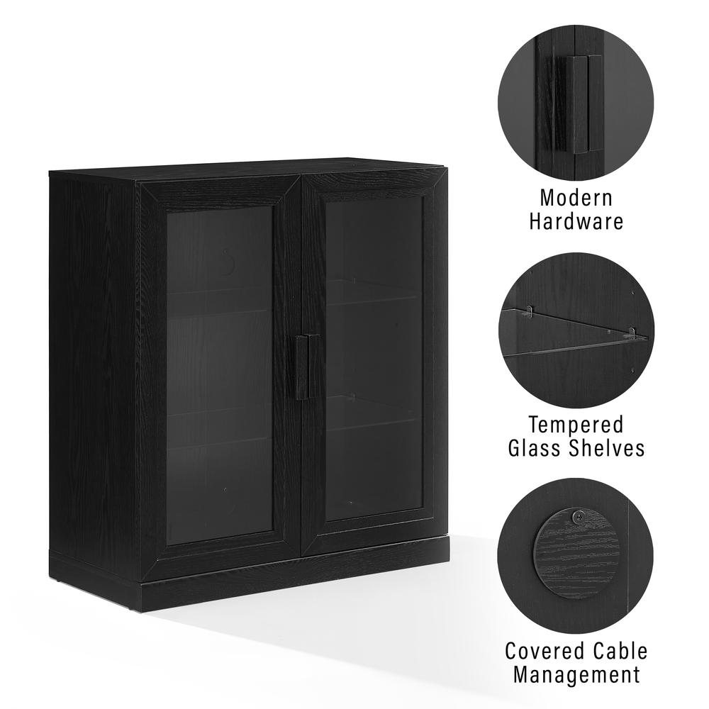 Essen Stackable Glass Door Kitchen Pantry Storage Cabinet. Picture 9