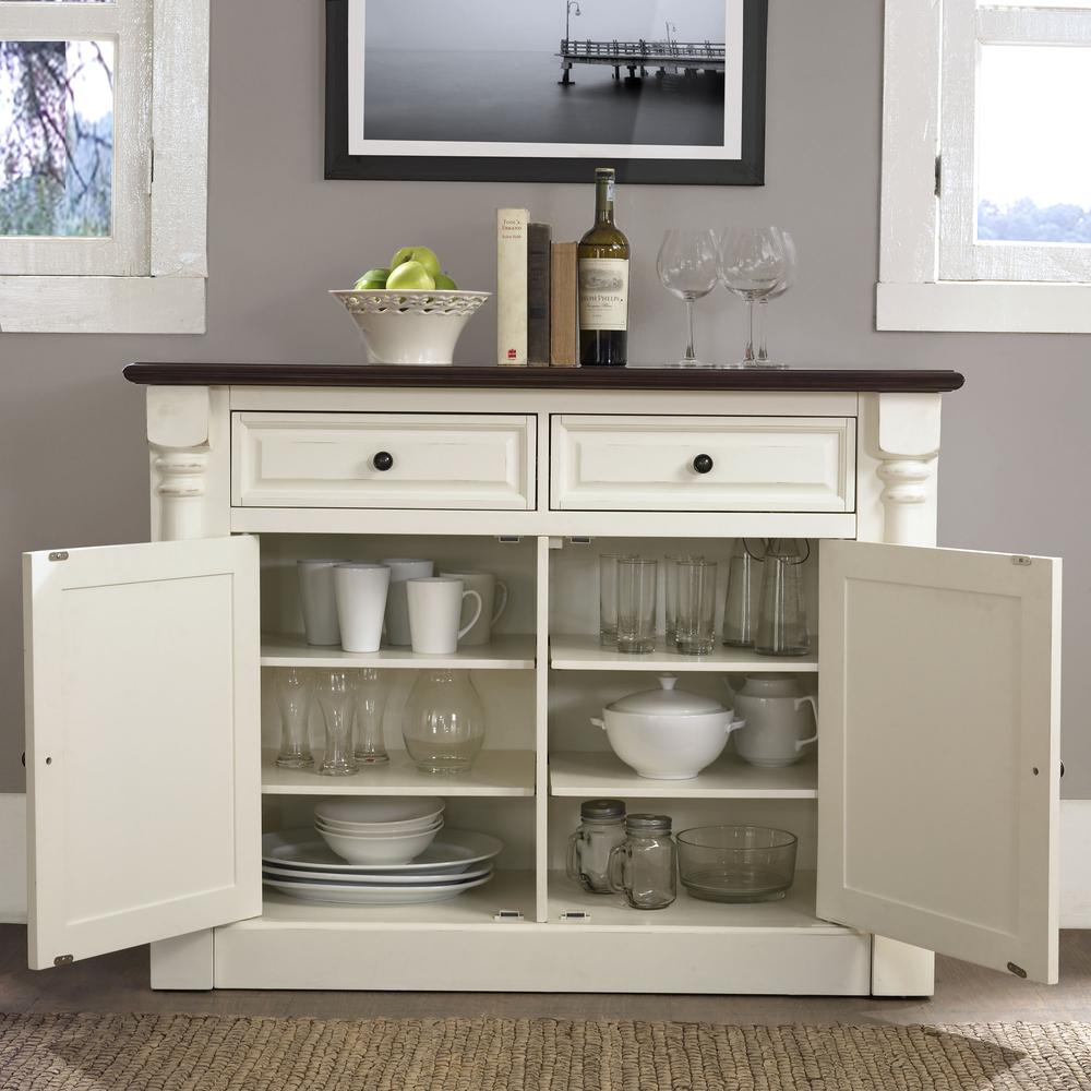 Shelby Sideboard Distressed White. Picture 4