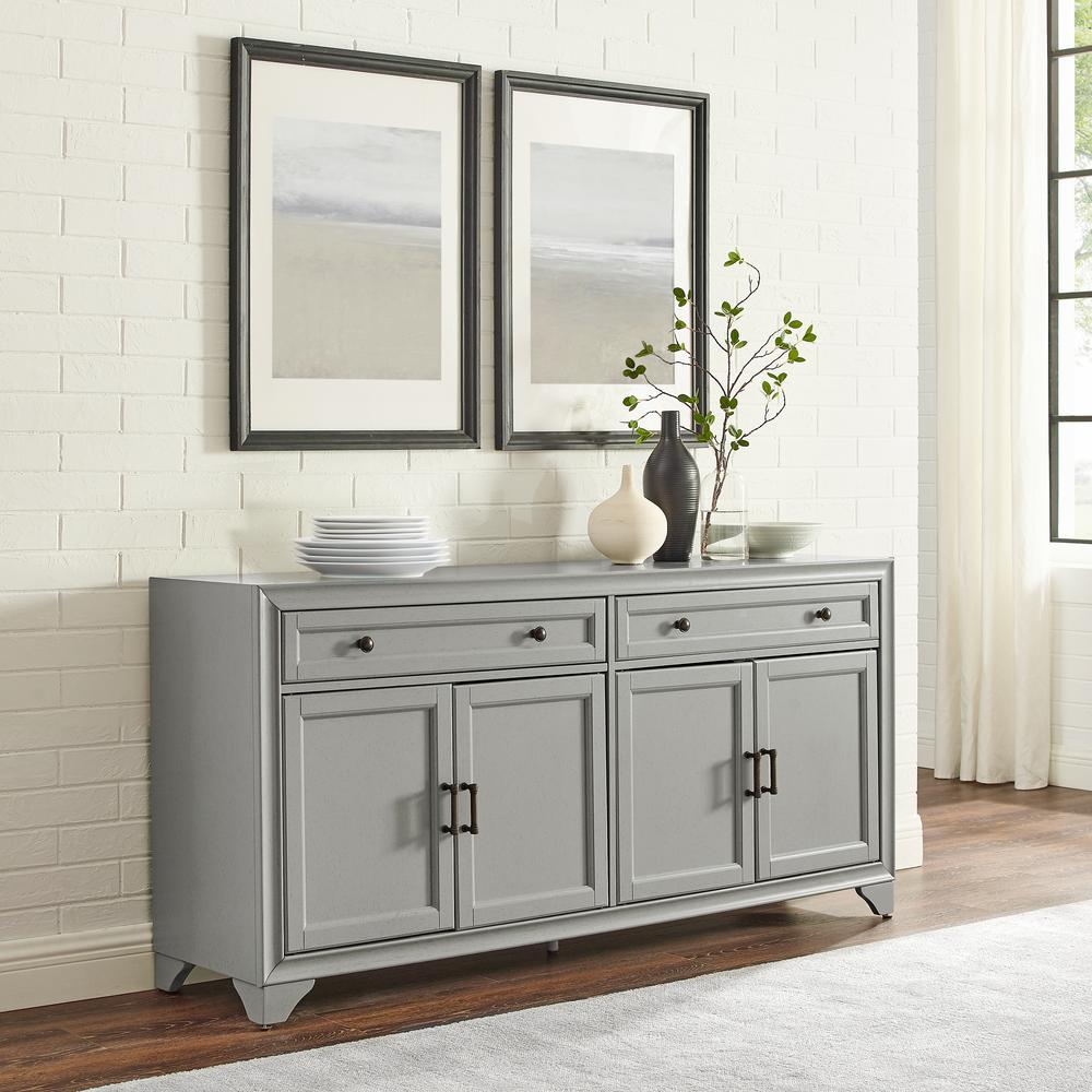 Tara Sideboard Distressed Gray. Picture 14