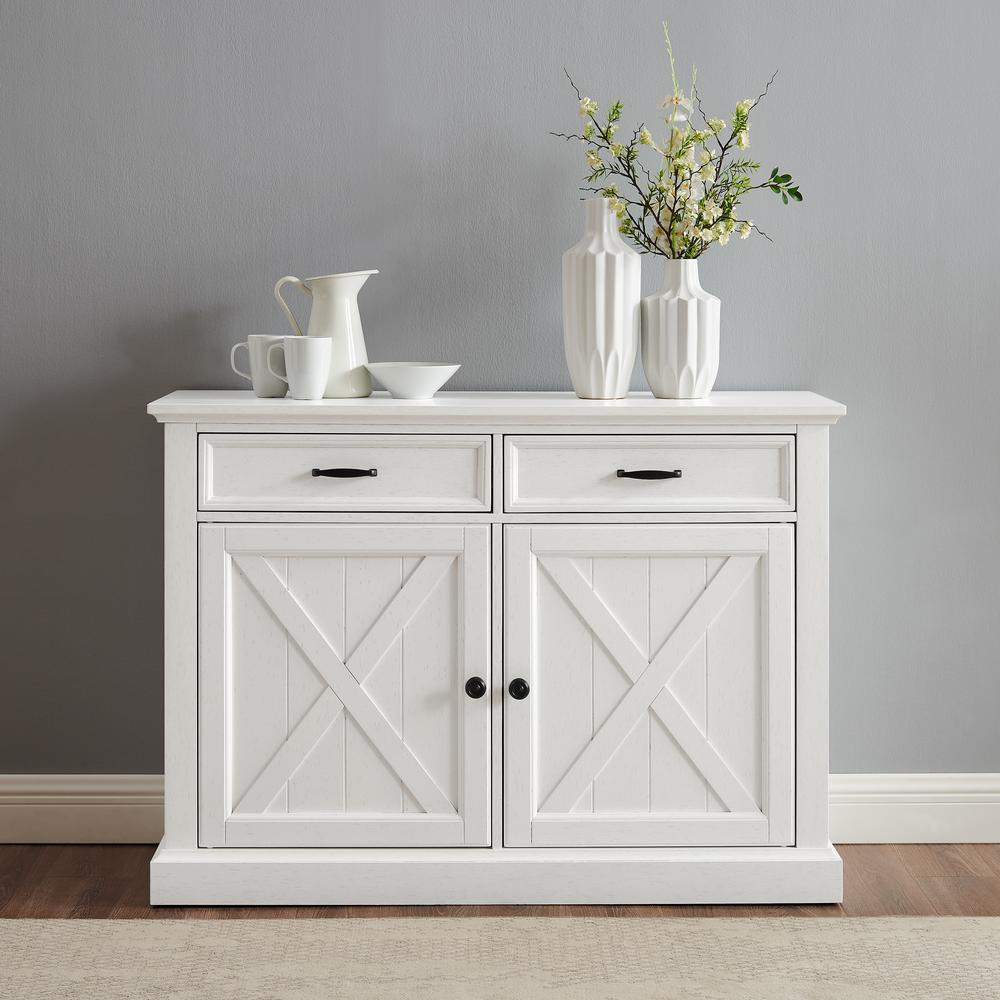 Clifton Sideboard Distressed White. Picture 2