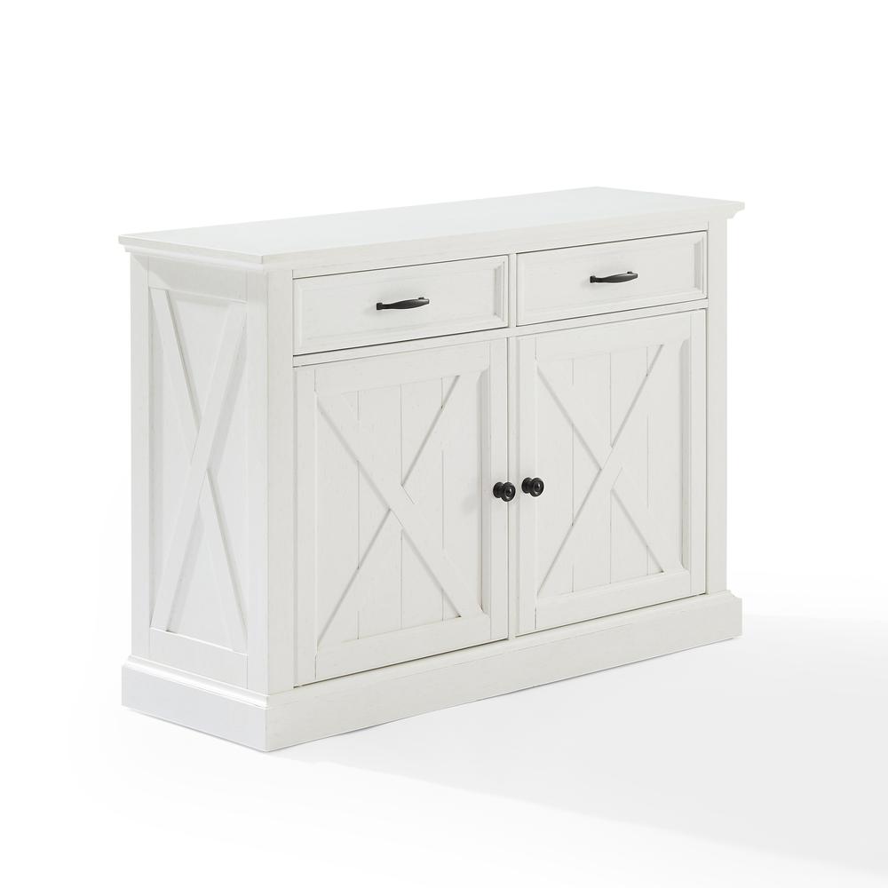 Clifton Sideboard Distressed White. Picture 4