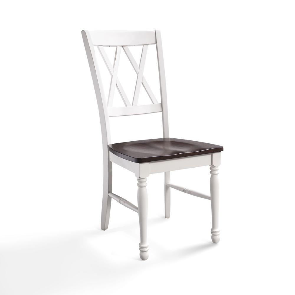 Shelby 2Pc Dining Chair Set White - 2 Chairs. Picture 5
