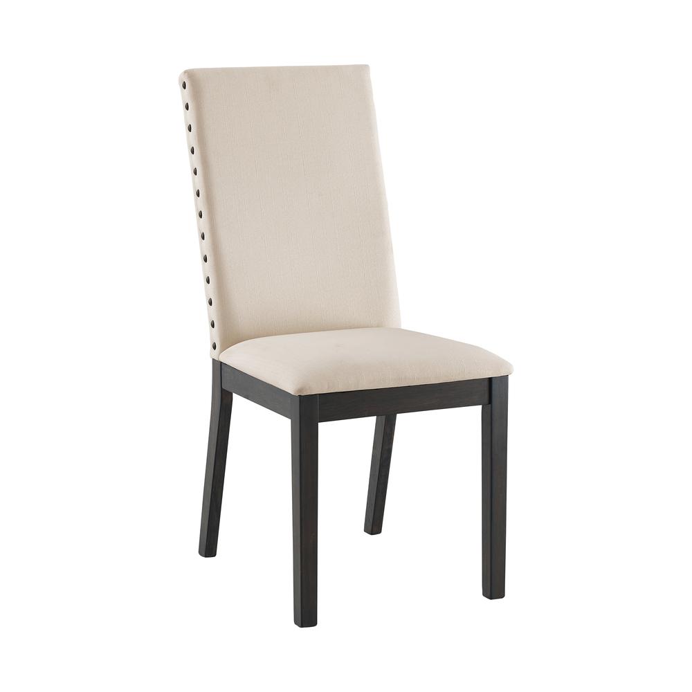 Hayden 2Pc Upholstered Chair Set Slate - 2 Upholstered Chairs. Picture 4