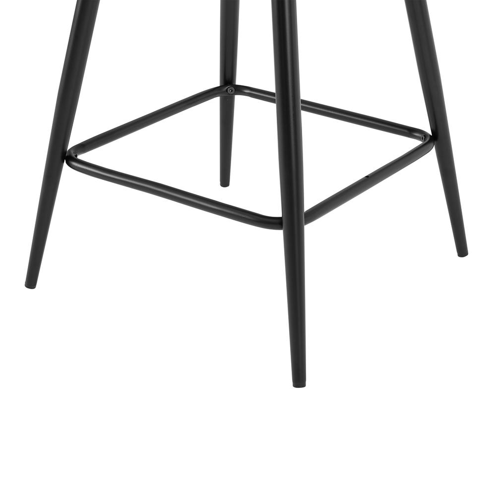 Weston 2Pc Counter Stool Set Distressed Gray/Matte Black - 2 Stools. Picture 13