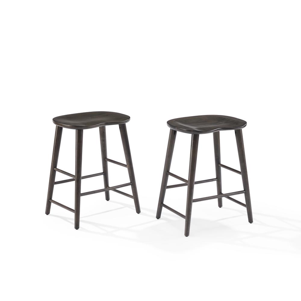 Maddox 2-Piece Counter Height Bar Stool Set- 2 Stools. Picture 1