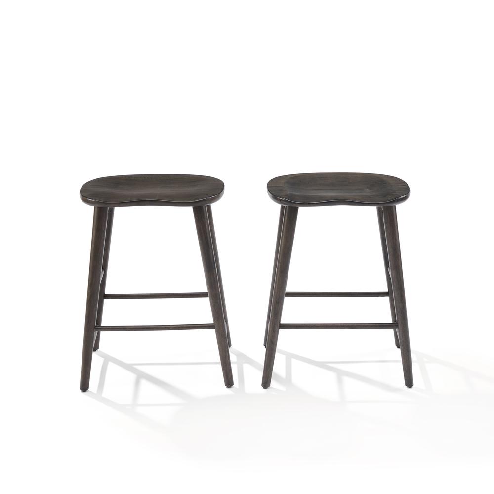 Maddox 2-Piece Counter Height Bar Stool Set- 2 Stools. Picture 5