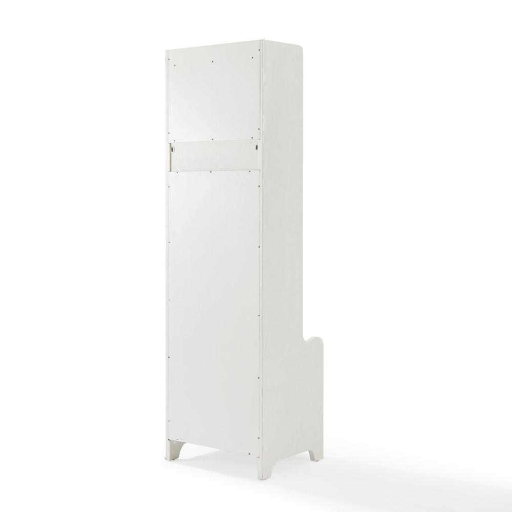 Fremont Entryway Tower Distressed White. Picture 7