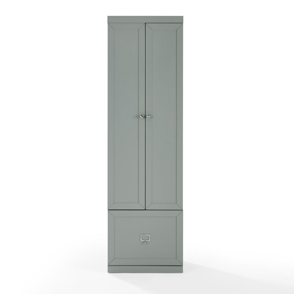 Harper Convertible Storage Cabinet Gray. Picture 16