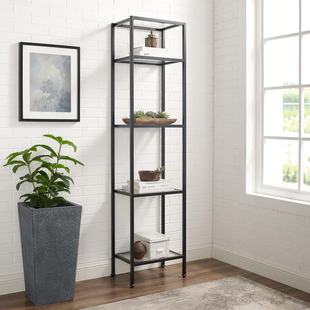 Aimee Narrow Etagere Oil Rubbed Bronze. Picture 3