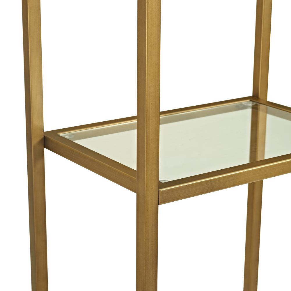 Aimee Narrow Etagere Soft Gold. Picture 7