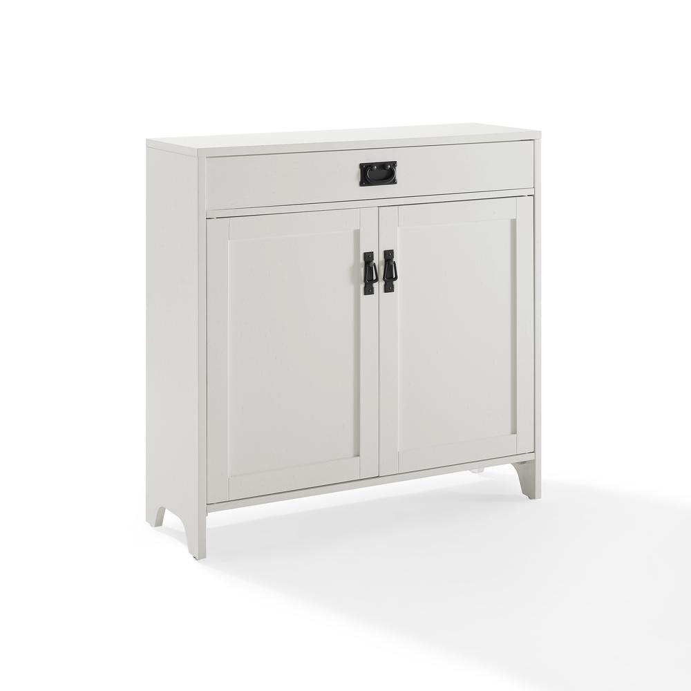 Fremont Accent Cabinet Distressed White. Picture 12