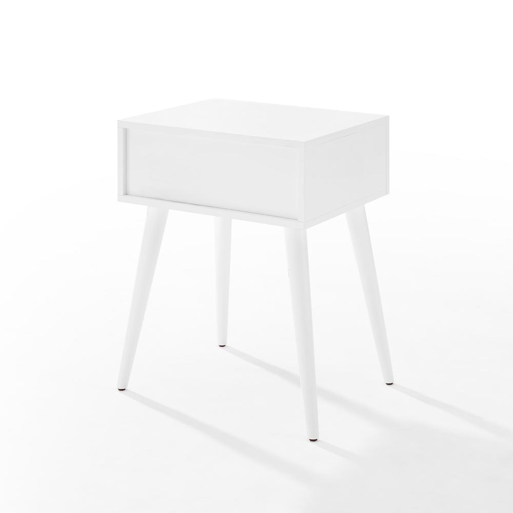 Everett End Table White. Picture 9
