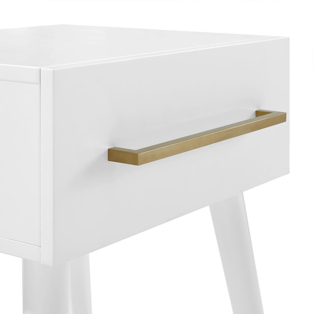 Everett End Table White. Picture 11