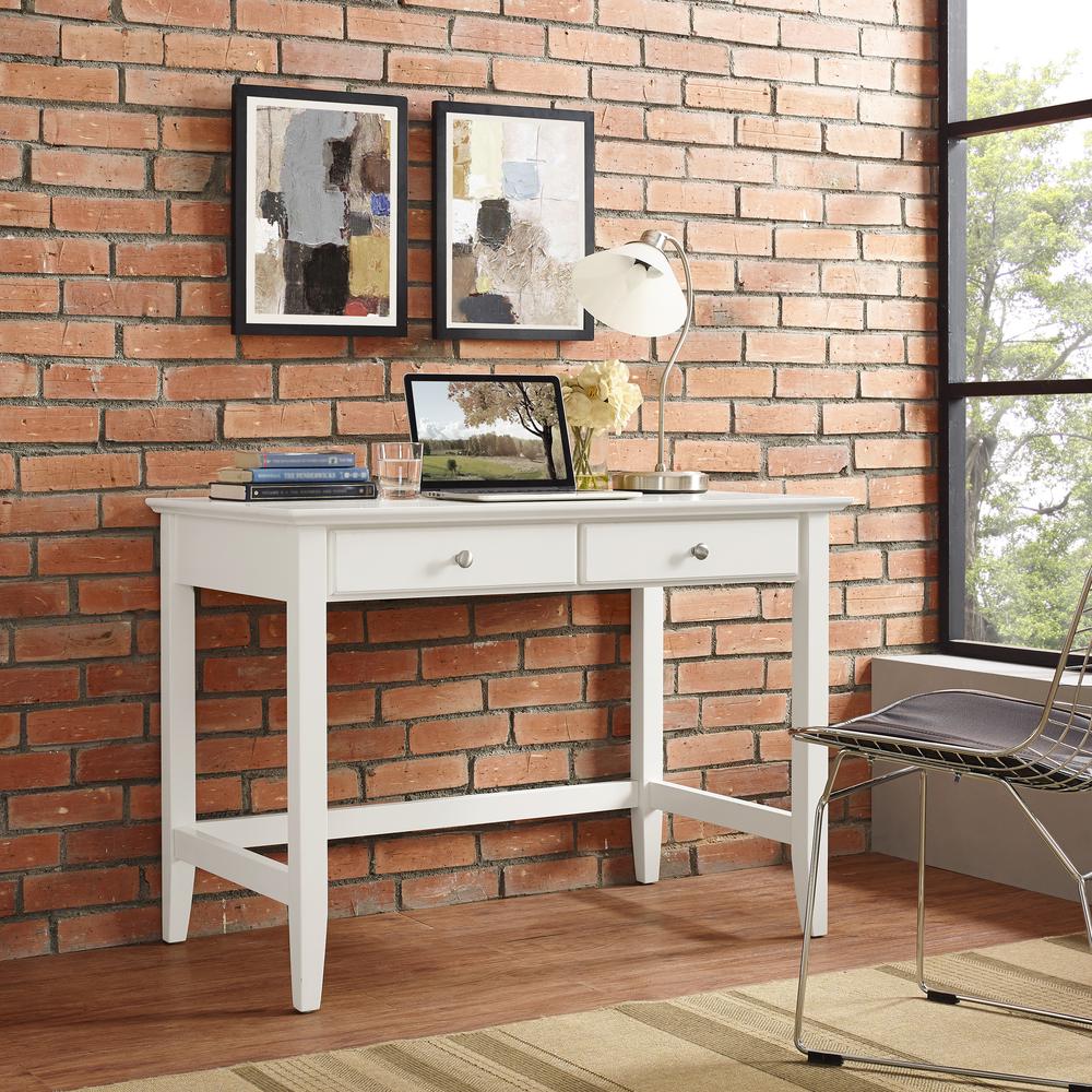 Campbell Writing Desk White. The main picture.