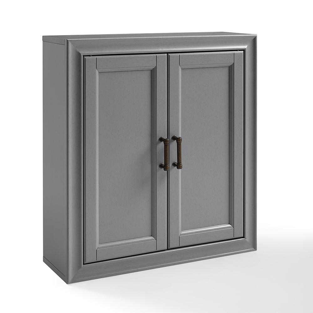 Tara Wall Cabinet Gray. Picture 9