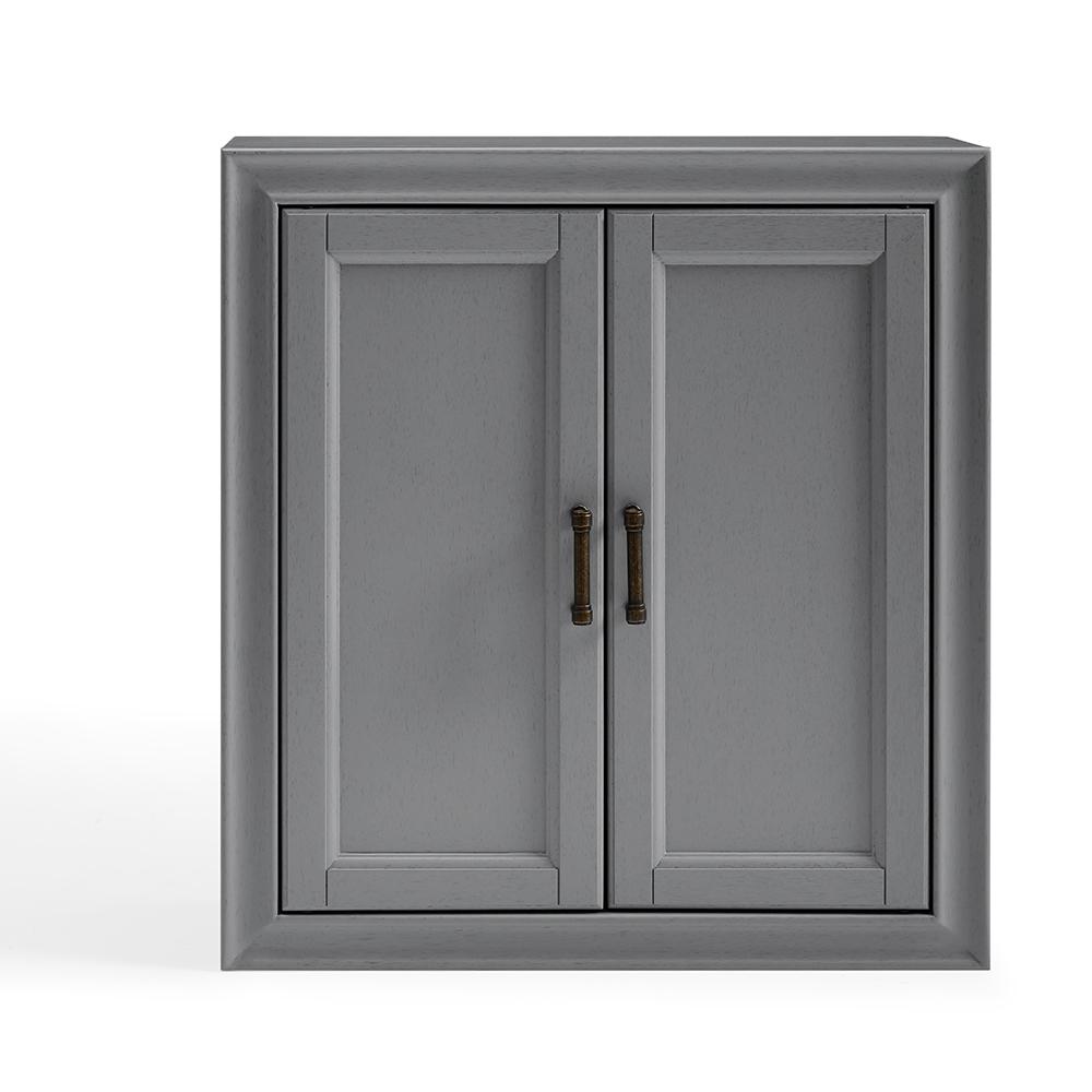 Tara Wall Cabinet Gray. Picture 10