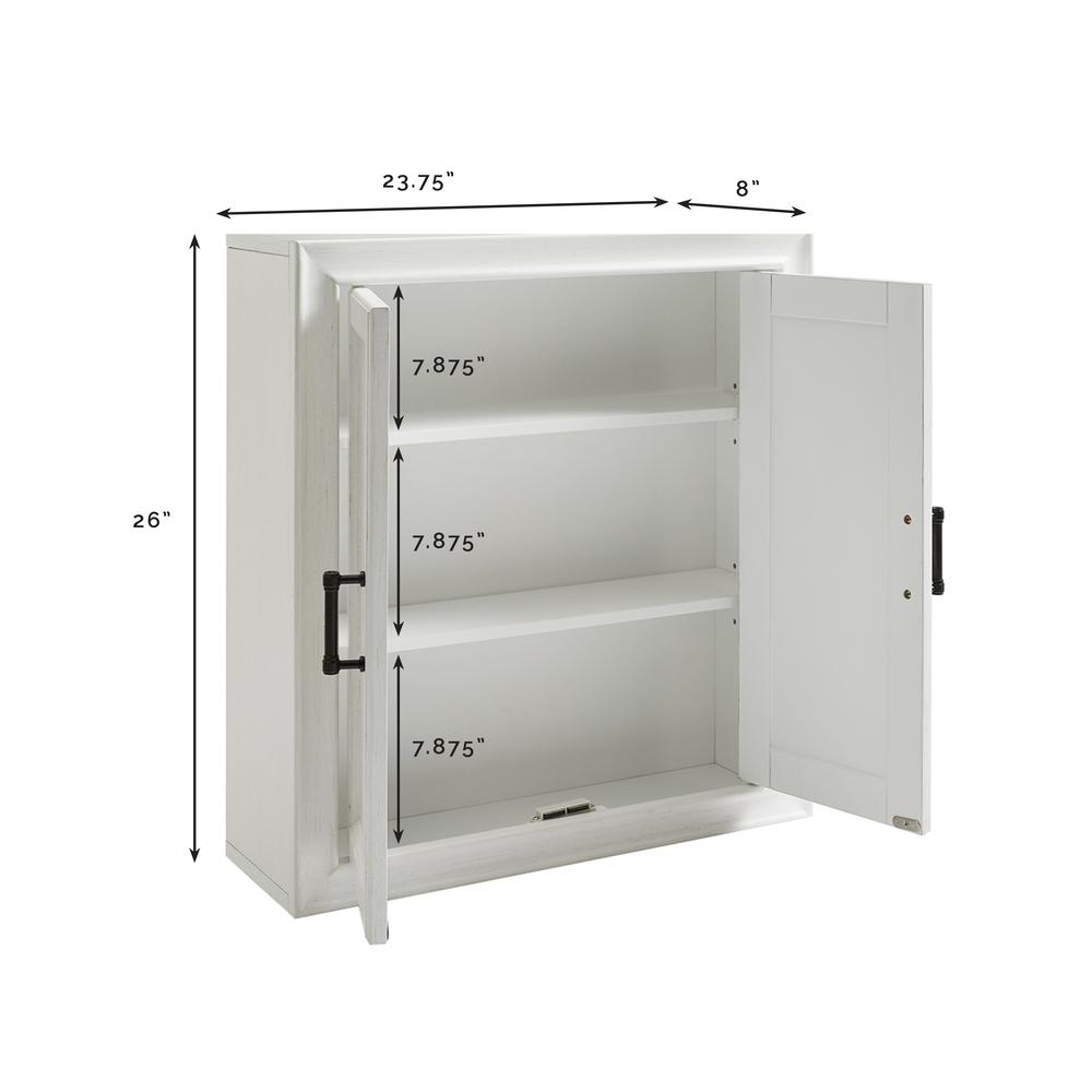 Tara Wall Cabinet White. Picture 5