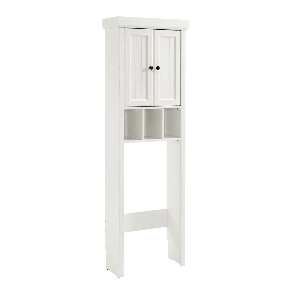 Seaside Space Saver Cabinet Distressed White. Picture 4