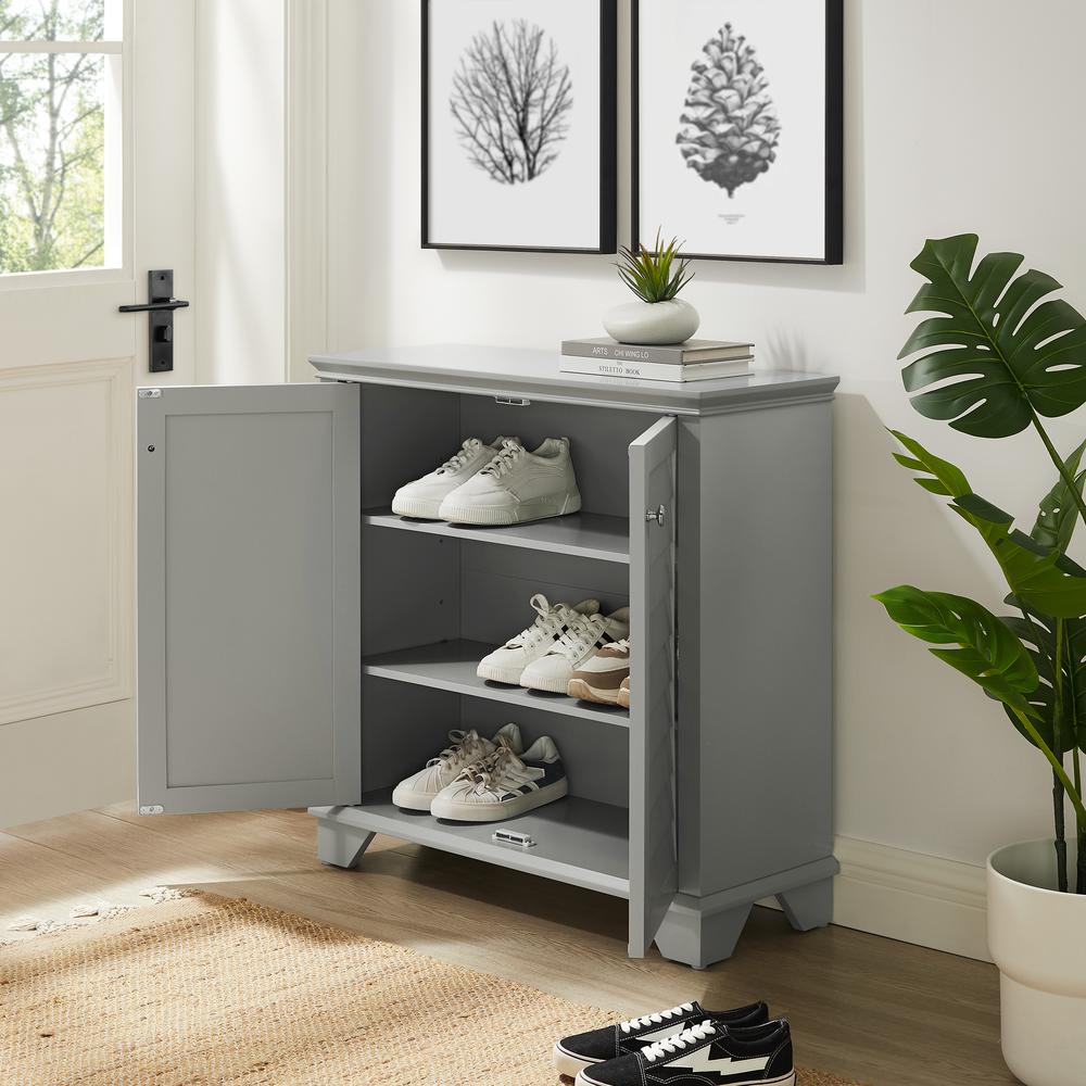 Lydia Storage Cabinet Gray. Picture 8