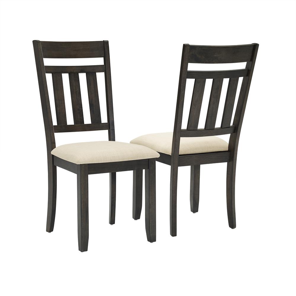 Hayden 2Pc Slat Back Dining Chair Set Slate - 2 Slat Back Chairs. Picture 3