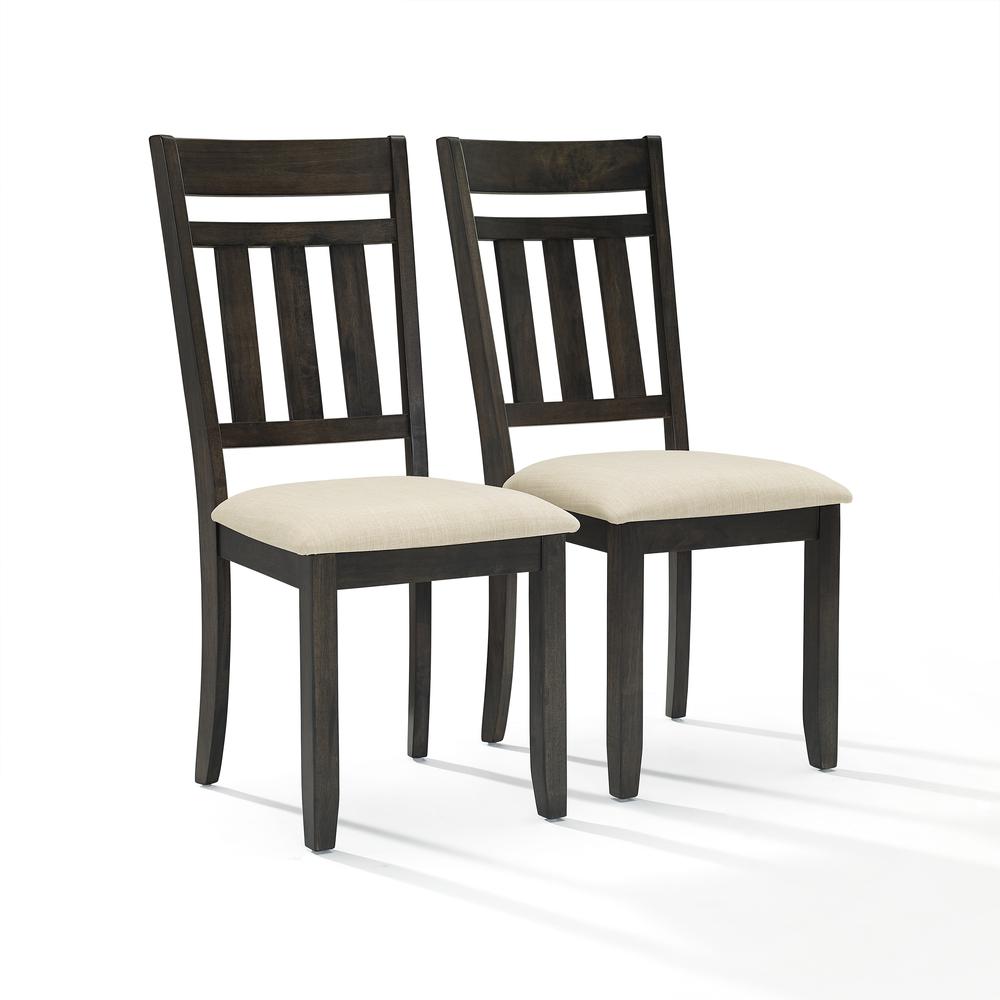 Hayden 2Pc Slat Back Dining Chair Set Slate - 2 Slat Back Chairs. Picture 8