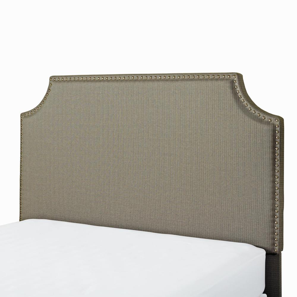 Brooks Full/Queen Headboard Shadow Gray. The main picture.