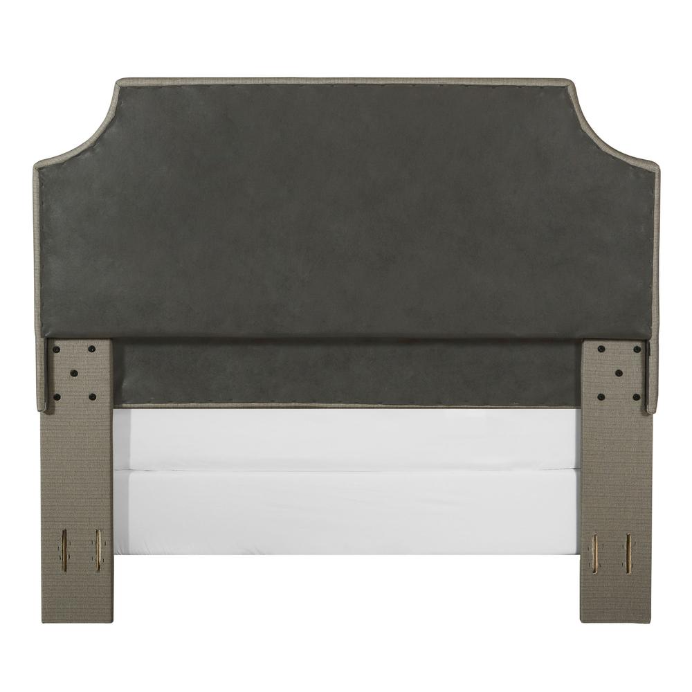 Brooks Full/Queen Headboard Shadow Gray. Picture 4