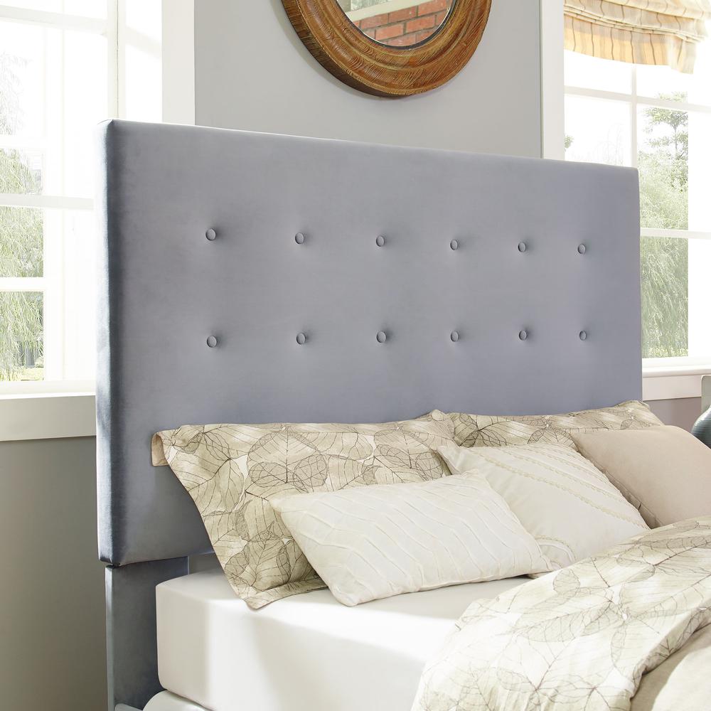 Reston Upholstered Full/Queen Headboard Shale. Picture 2